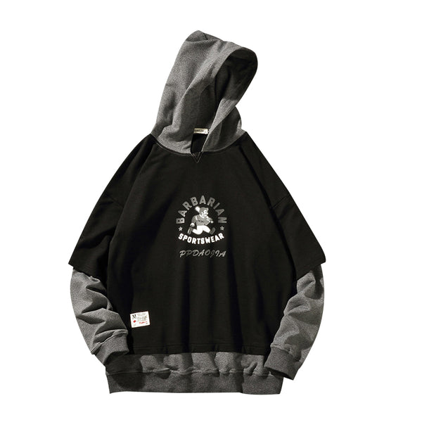 Print Sweatshirts Long Sleeve Hoodie