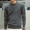 Casual Slim Fit Cotton Knitted Mens Sweater