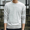 Casual Slim Fit Cotton Knitted Mens Sweater