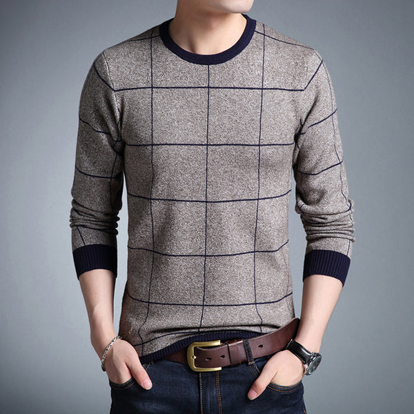 O-Neck Striped Slim Fit Knittwear