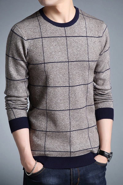 O-Neck Striped Slim Fit Knittwear