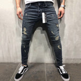 Fashion Range SIKETU Jeans Men Mid Waist Casual